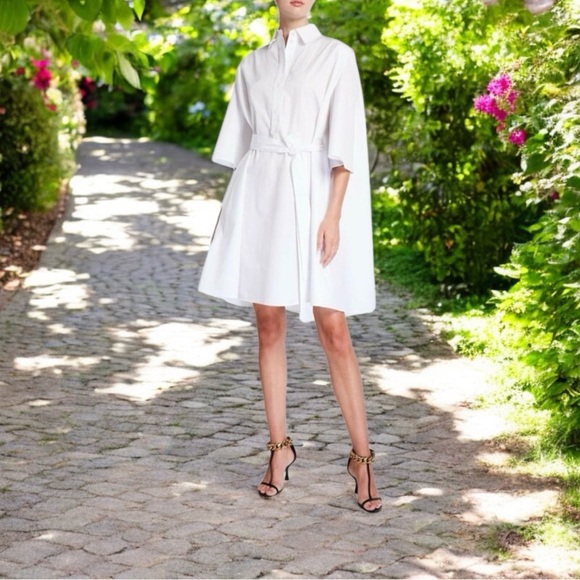 NWT Givenchy Belted Shirt Dress Size 40 $1390.00 - Picture 5 of 8